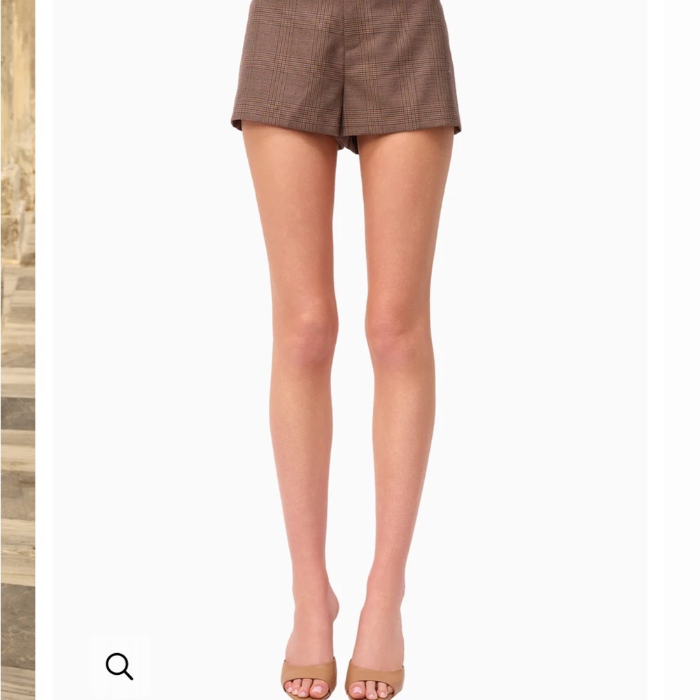 Cami NYC - Jolie Plaid Short Fawn Plaid
